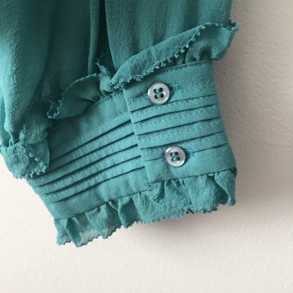 Vintage silk blouse - Picture 4 of 10